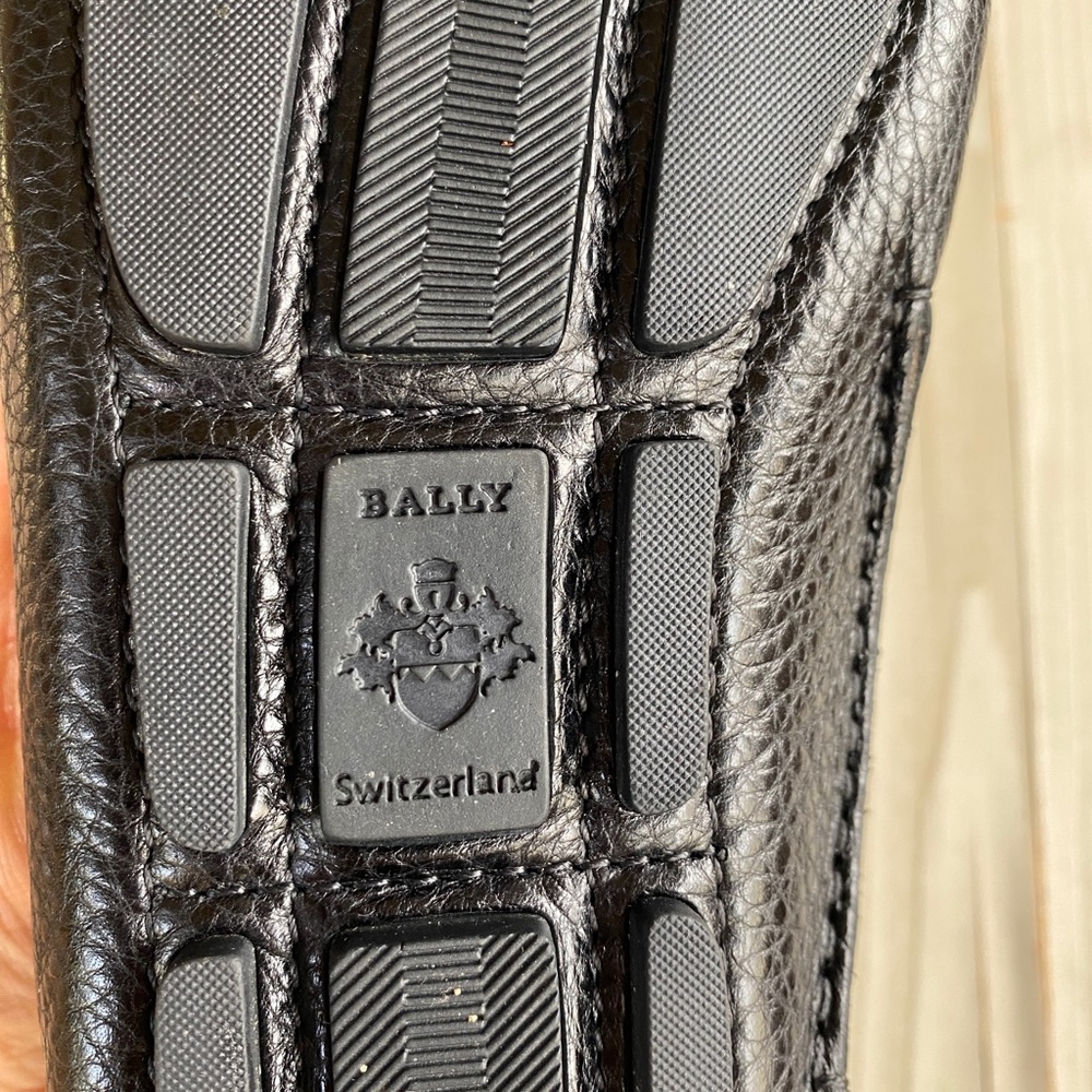 BALLY Wacres Driving Loafers with Crest, Made in Italy - Picture 9 of 12